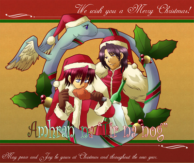 We wish you a Merry Christmas♪